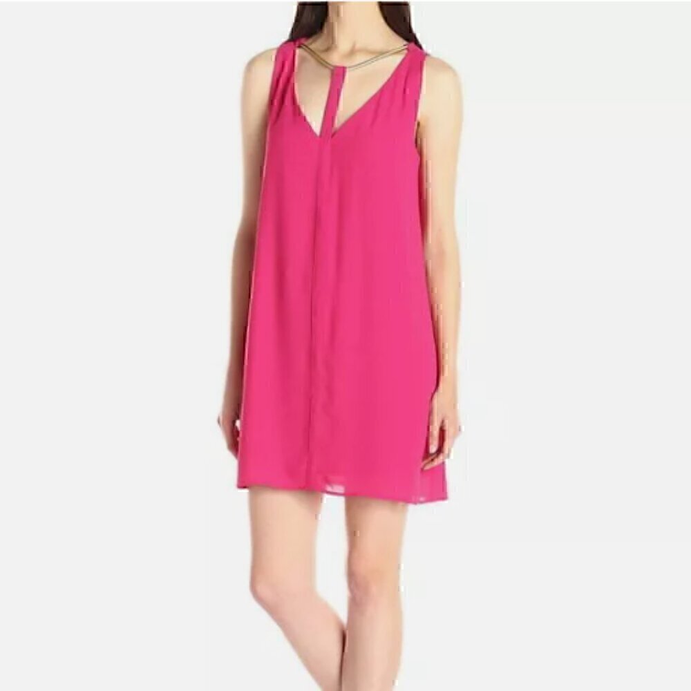 Like NEW BCBG MAXAZRIA Azalea Viviene V-Neck Dress Size XXS